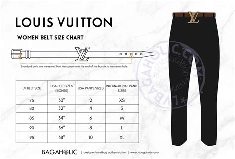 louis vuitton mens belt size chart|Louis Vuitton belt size guide.